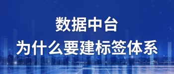 数据中台为什么要建标签体系，分类它不香吗？