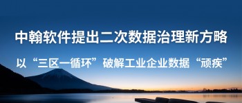 中翰软件提出二次数据治理新方略：以“三区一循环”破解工业企业数据“顽疾”
